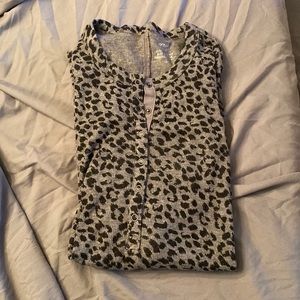 Long sleeve Henley shirt